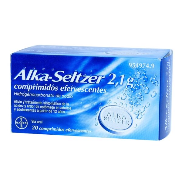 Alka-seltzer 2,1 g 20 comprimidos efervescentes