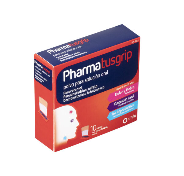 Pharmagrip tos y congestion 10 sobres polvo para solucion oral