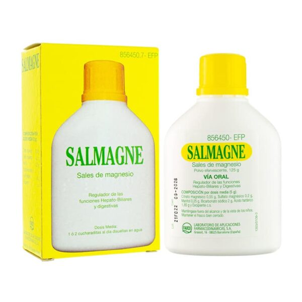 Salmagne polvo para solucion oral 1 frasco 125 ml