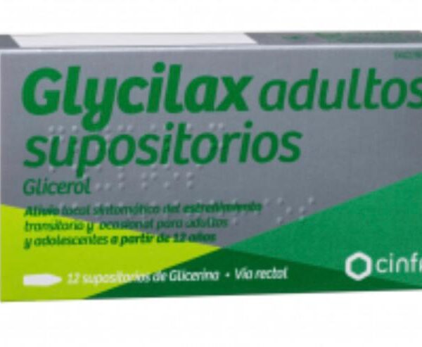 Glycilax adultos 3,31 g 12 supositorios