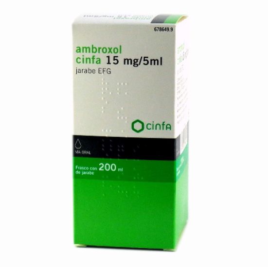 Ambroxol cinfa efg 3 mg/ml jarabe 1 frasco 200 ml (pet)