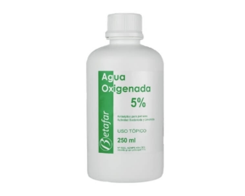 Agua oxigenada betafar 5,1% 1 frasco 250 ml