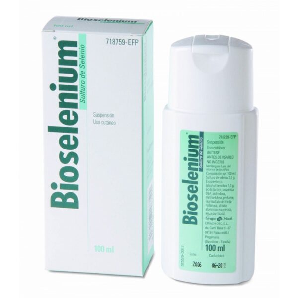 Bioselenium 25 mg/ml suspension cutanea 1 frasco 100 ml