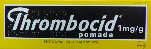 Thrombocid 1 mg/g pomada 1 tubo 60 g