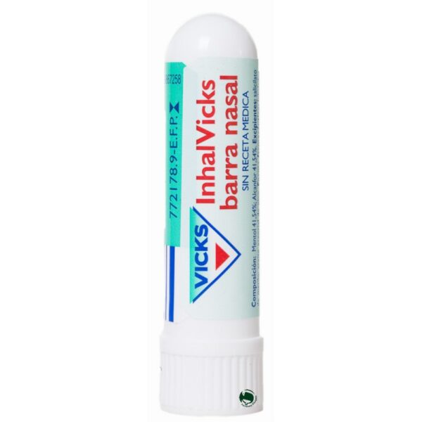 Inhalvicks 396,7 mg/ml + 396,7 mg/ml barra nasal 1 aplicador