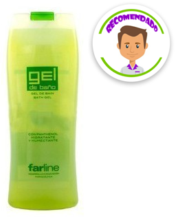 Farline gel de baño aloe vera 1 envase 750 ml