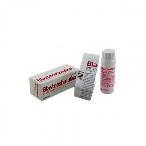Blastoestimulina 20 mg/g polvo cutaneo 1 frasco 5 g