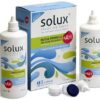 Solux todos tipos lentes de contacto solucion unica + ah 2 unidades 360 ml