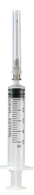 Jeringa con aguja acofar 1 unidad 5 ml  a:40 x 0.8