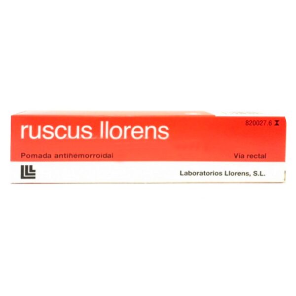 Ruscus llorens pomada rectal 1 tubo 30 g