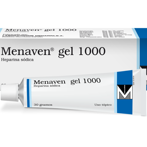 Menaven 1000 ui/g gel cutaneo 1 tubo 60 g