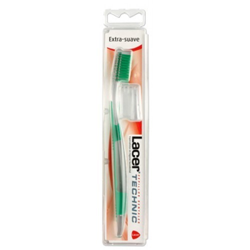 Cepillo dental adulto lacer extra-suave 1 unidad