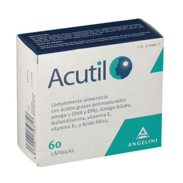 Acutil 60 capsulas