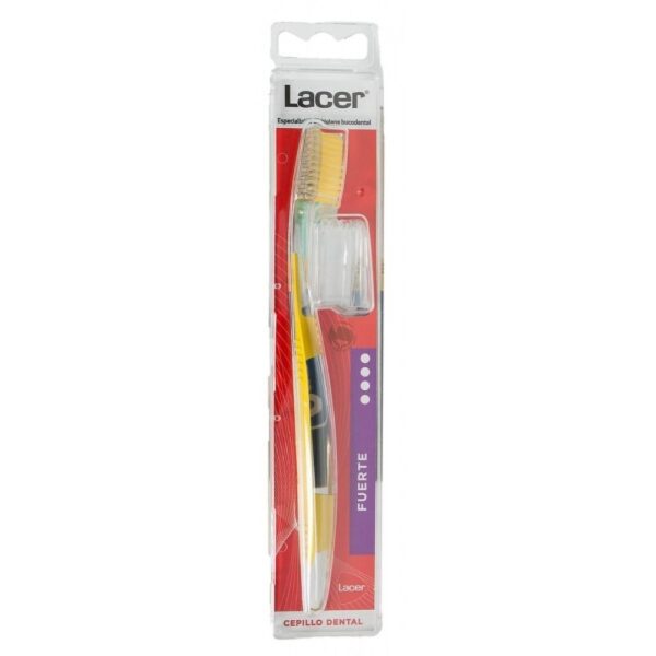 Cepillo dental adulto lacer fuerte 1 unidad