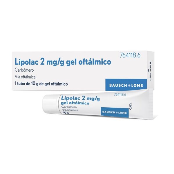 Lipolasic 2 mg/g gel oftalmico 1 tubo 10 g