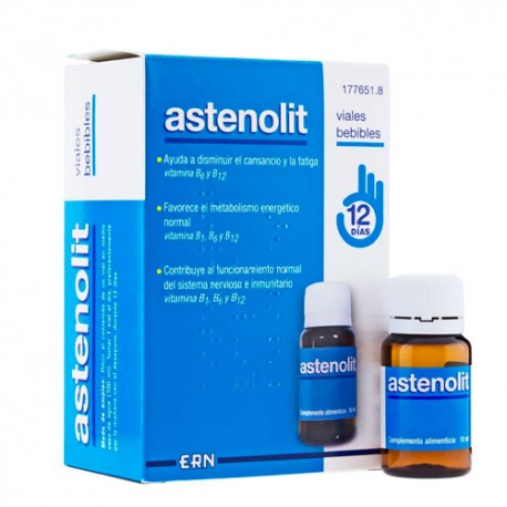 Astenolit 12 ampollas bebibles 10 ml