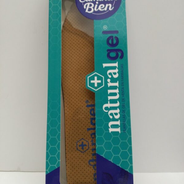 Plantillas de gel naturalgel caballero talla 39- 42