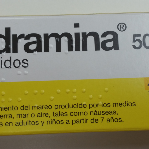 Biodramina 50 mg 4 comprimidos