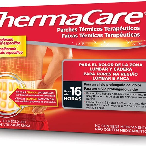 Thermacare parche termico cuello hombro muñeca 2 parches