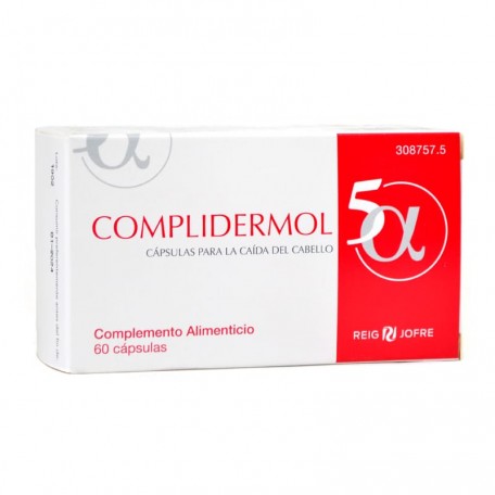 Complidermol 5alfa 60 capsulas
