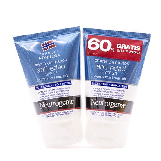 Neutrogena formula noruega crema de manos concentrada 2 envases 50 ml