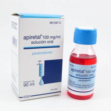 Apiretal 100 mg/ml solucion oral 1 frasco 90 ml
