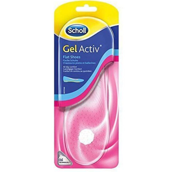 Plantillas scholl gel activ zapato abierto