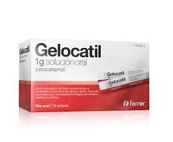 Gelocatil 1 g 10 comprimidos