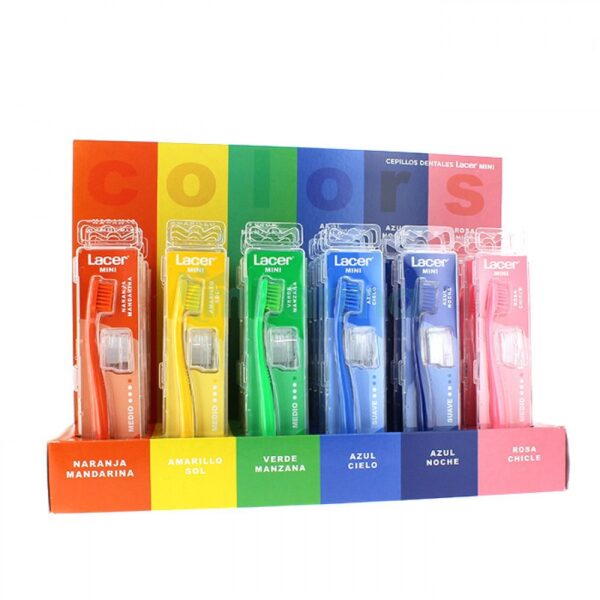 Cepillo dental adulto lacer mini 1 unidad medio