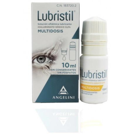 Lubristil solucion oftalmica lubricante 1 envase multidosis 10 ml