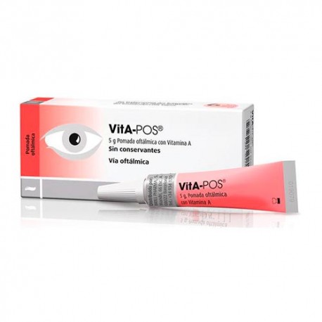 Vita-pos pomada oftalmica 1 envase 5 g