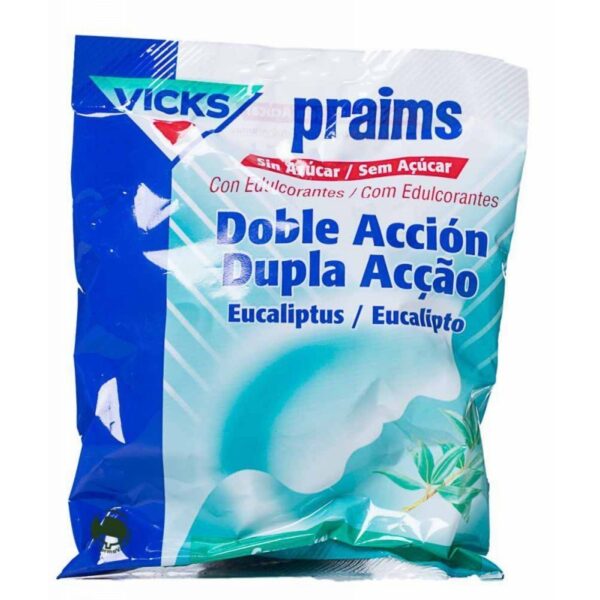 Caramelos praims doble accion sin azucar 1 envase 60 g