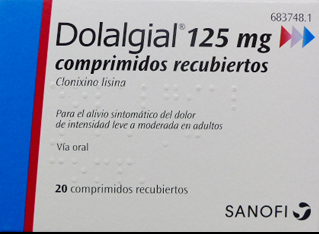 Dolalgial clonixino lisina 125 mg 20 comprimidos recubiertos