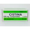 Cistina 250 mg 40 comprimidos