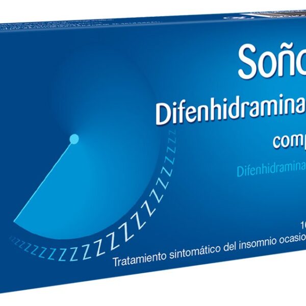 Soñodor difenhidramina 50 mg 16 comprimidos