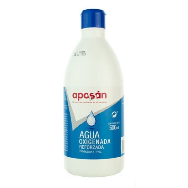 Agua oxigenada aposan 500 ml