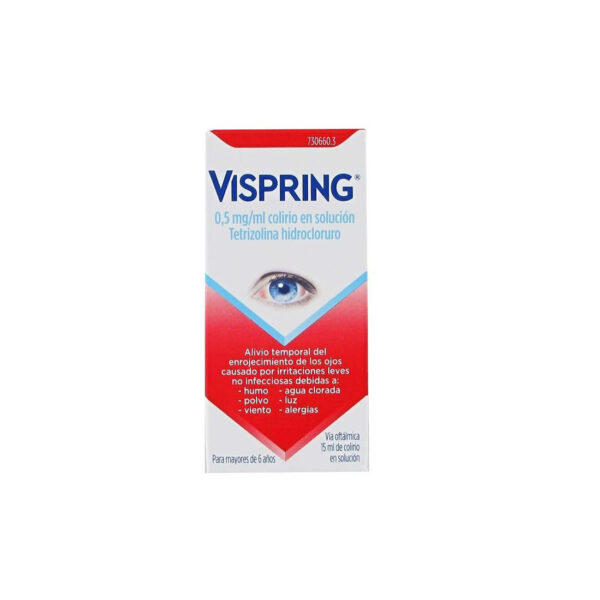 Vispring 0,5 mg/ml colirio en solucion 1 frasco 15 ml