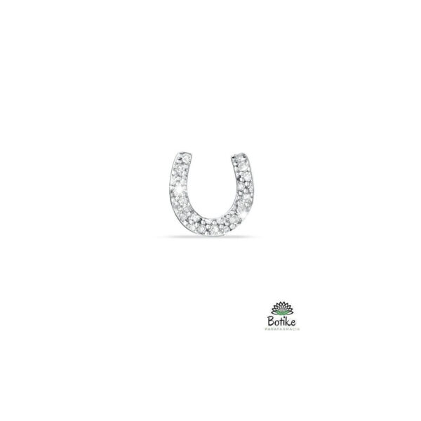Jewels pendiente herradura de caballo con brillante