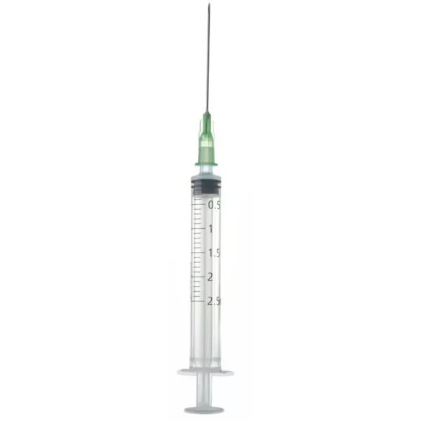 Jeringa c/aguja esteril aposan g21 ui 0.8 x 40 mm 5 ml