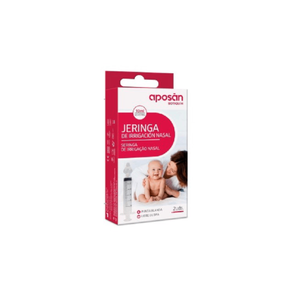 Aposan botiquin jeringa irrigador nasal 2 unidades monodosis 10 ml