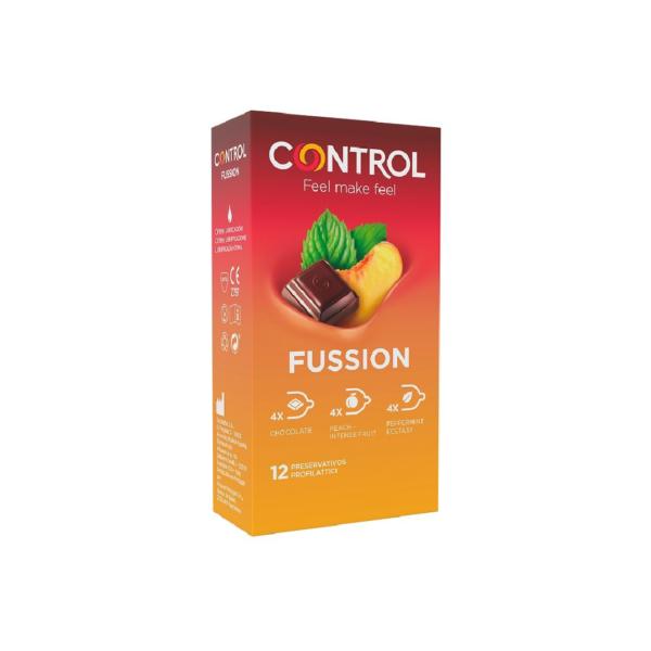 Control fussion preservativos 12 unidades