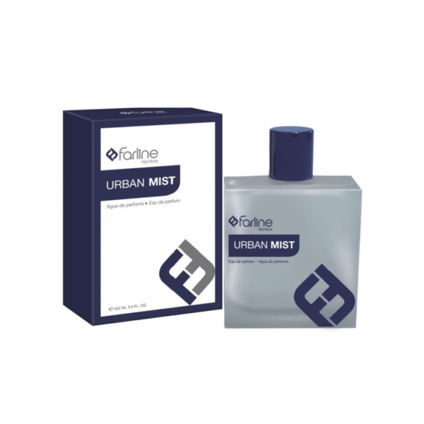 Farline hombre agua de perfume urban mist 1 envase 100 ml