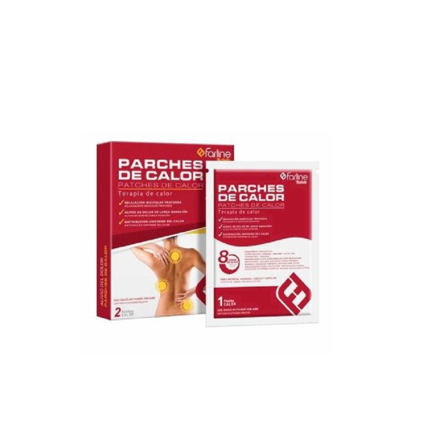 Farline activity parche calor 2 unidades 13 cm x 9,5 cm