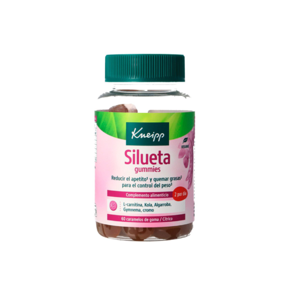 Kneipp silueta gummies 60 caramelos de goma sabor piña