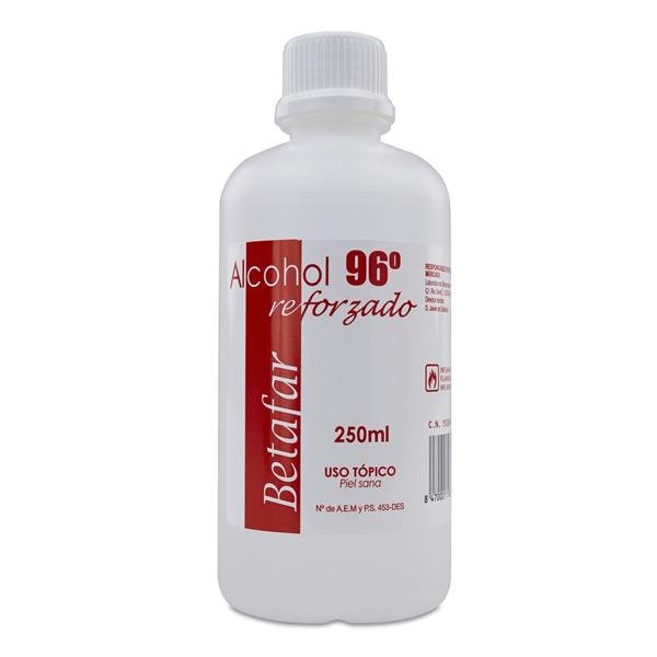 Alcohol 96º betafar 1 frasco 250 ml
