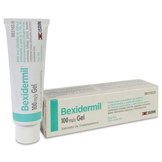 Bexidermil 100 mg-g gel cutaneo 1 tubo 50 g