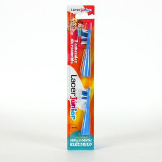 Cepillo dental electrico lacer junior recambios 2 cabezales