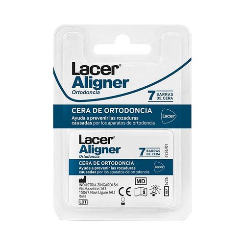 Cera de ortodoncia lacer aligner 7 barritas