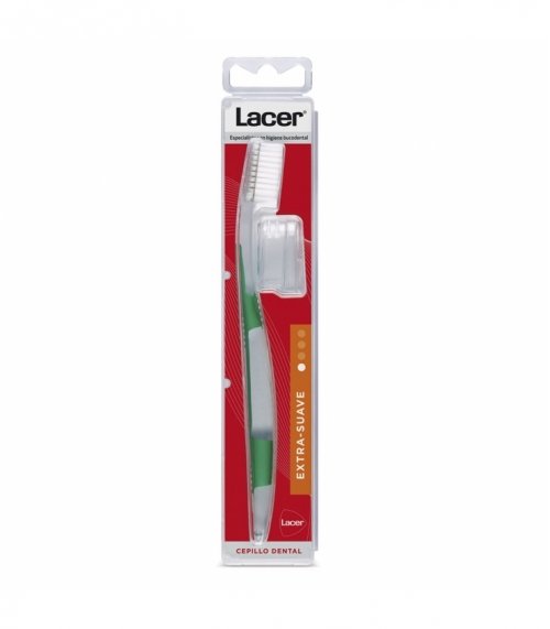 Cepillo dental adulto lacer extra-suave 1 unidad