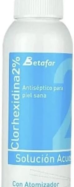 Clorhexidina betafar 2% solucion alcoholica 1 frasco atomizador 125 ml